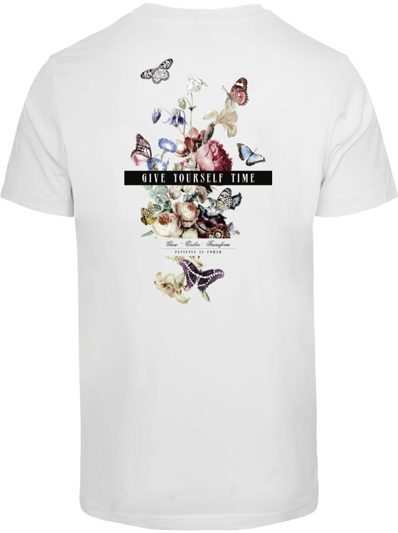 T-shirt give yourself time - mister tee Blanc - Kiabi