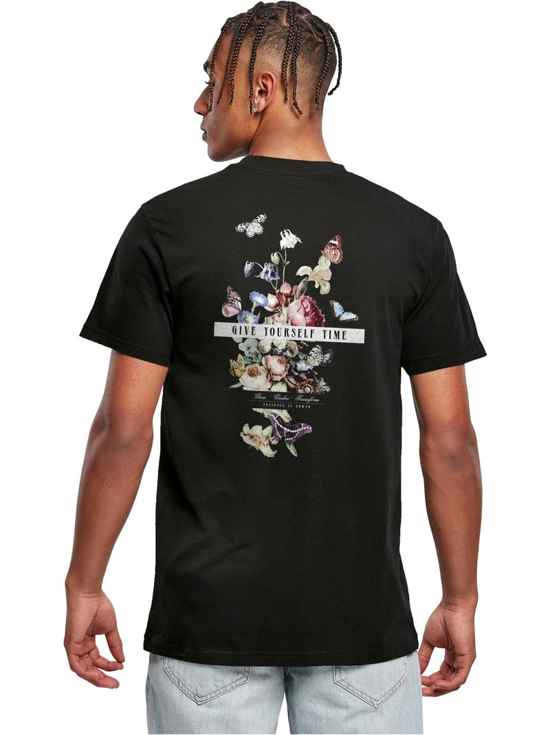 T-shirt give yourself time - mister tee Noir - Kiabi