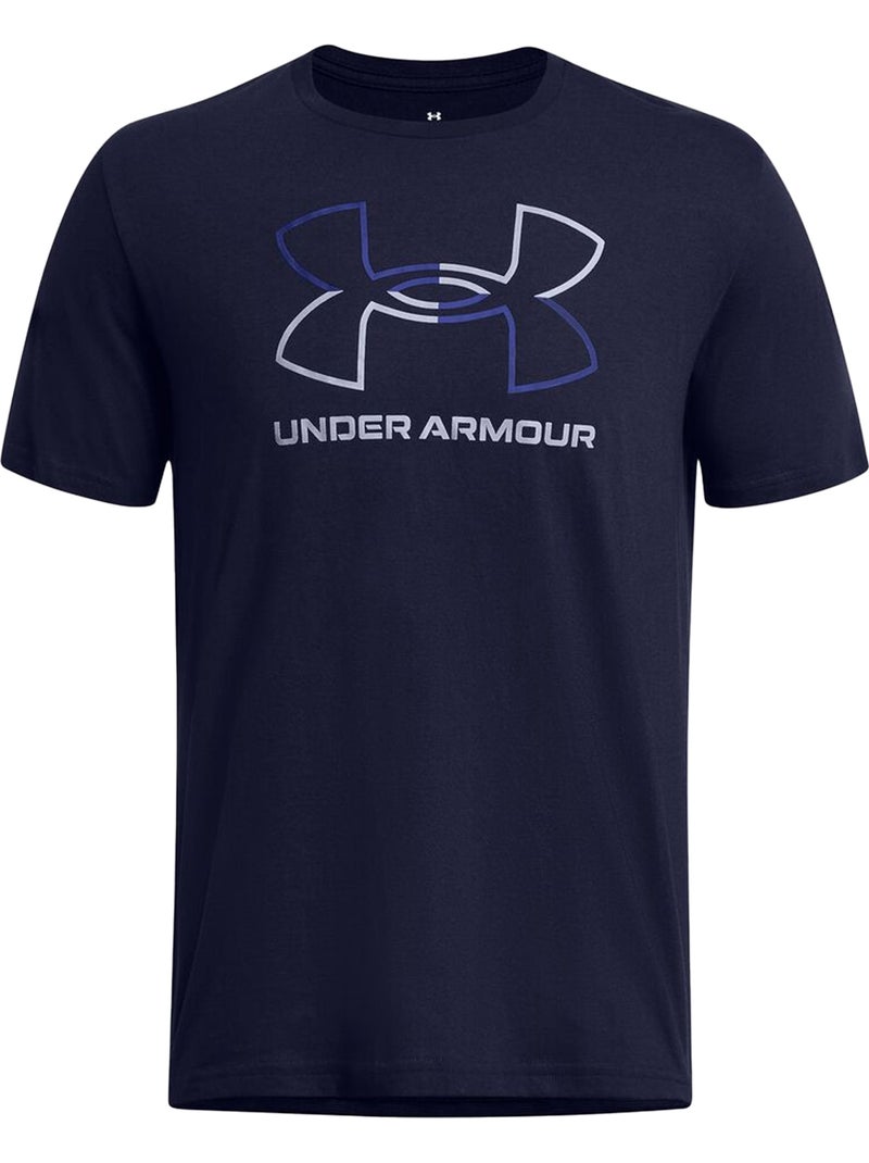 T-shirt gl foundation uodate - sous armure Bleu marine - Kiabi