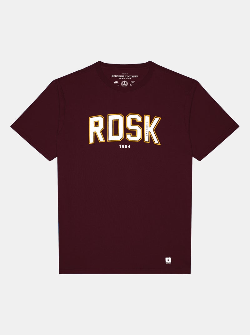 T-shirt  Glorious Quick Redskins Rouge - Kiabi