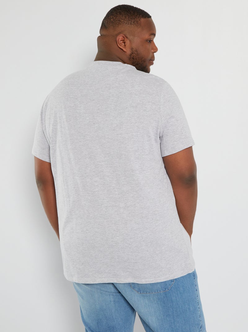 T-shirt 'Goldorak' en jersey Gris - Kiabi