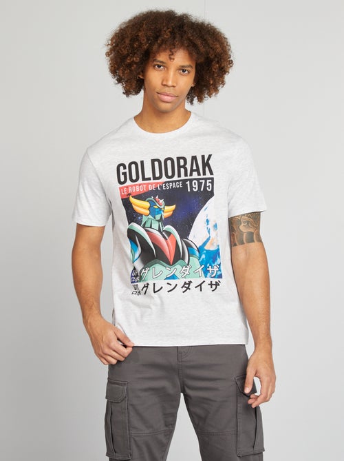 T-shirt 'Goldorak' manches courtes - Kiabi