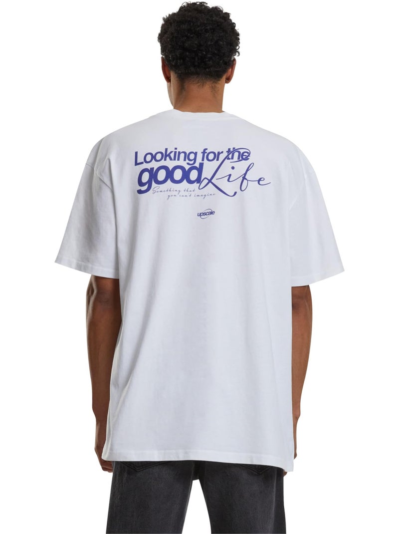 T-shirt good life quest - mister tee Blanc - Kiabi