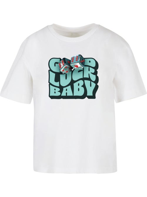 T-shirt good luck baby - miss tee - Kiabi T-shirt good luck baby - miss tee - Kiabi