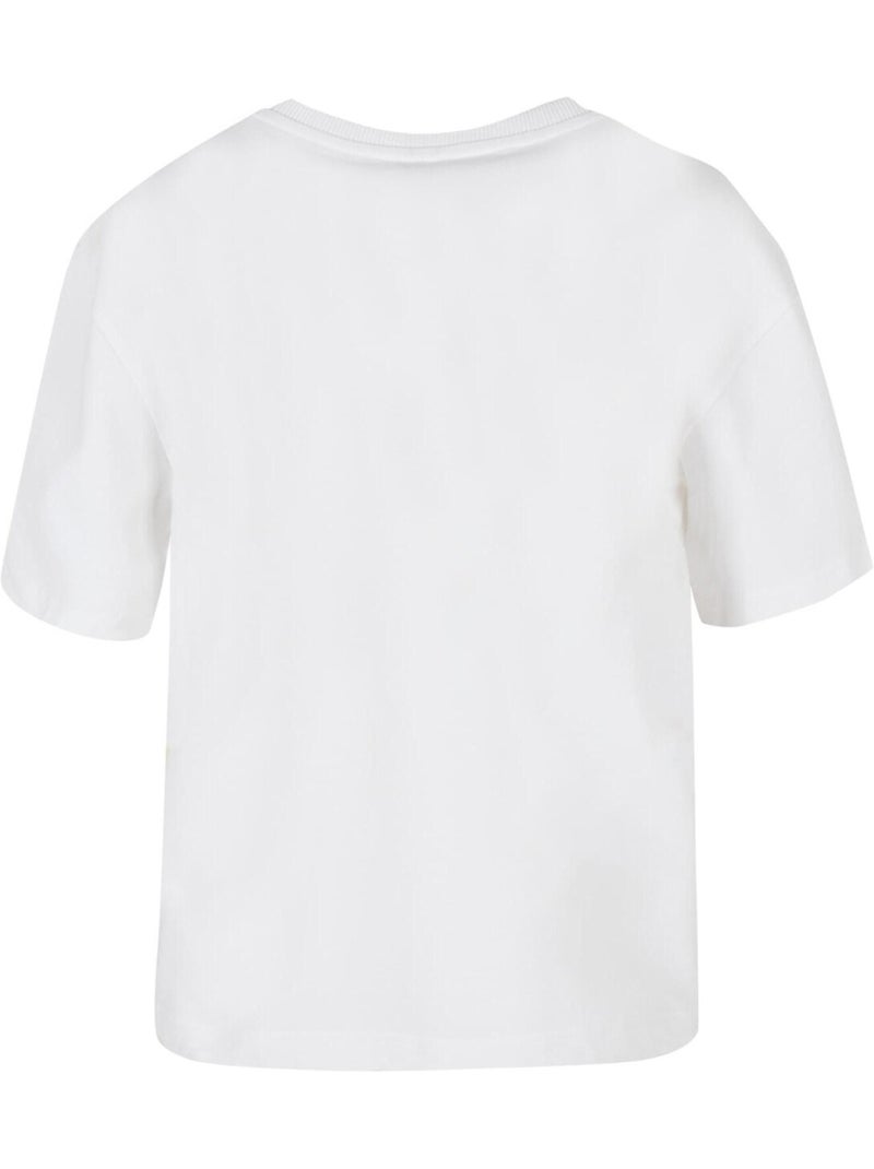 T-shirt good luck baby - miss tee Blanc - Kiabi