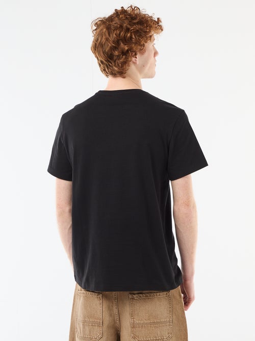 T-shirt 'Gorillaz' en coton uni - Kiabi