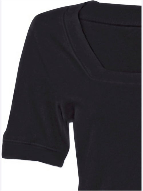 T-shirt Grande Encolure Carrée - Taille Standard - helline - Kiabi