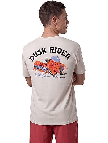 T-shirt gravel coton manches courtes homme homme chaser