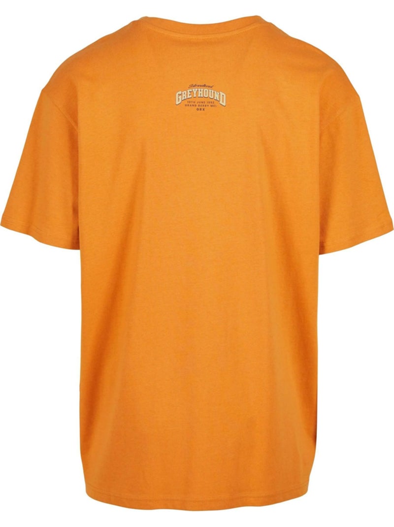 T-shirt greyhound racing - mister tee Orange - Kiabi