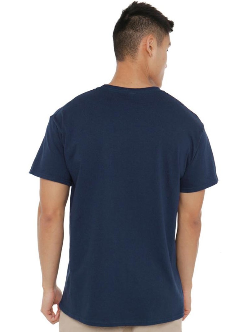 T-shirt grump - asterix (obélix) Bleu marine - Kiabi