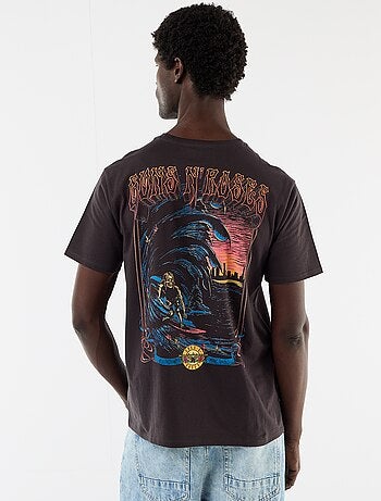 T-shirt 'Guns'N Roses' à manches courtes