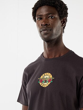 T-shirt 'Guns'N Roses' à manches courtes