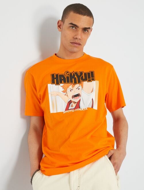 T-shirt 'Haikyuu' manches courtes - Kiabi