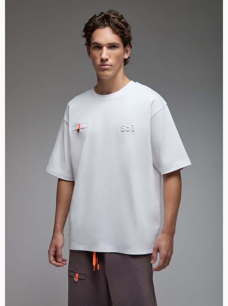 T-shirt hako  homme - sae paris Blanc - Kiabi