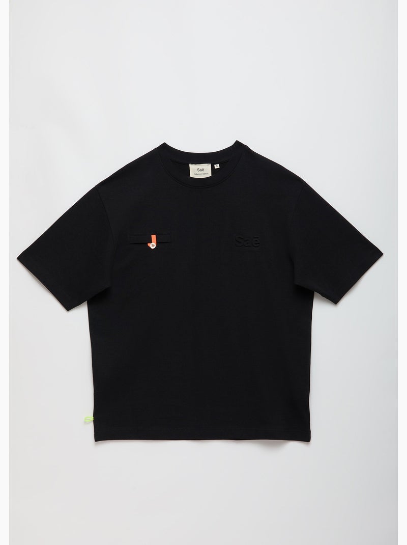 T-shirt hako  homme - sae paris Noir - Kiabi