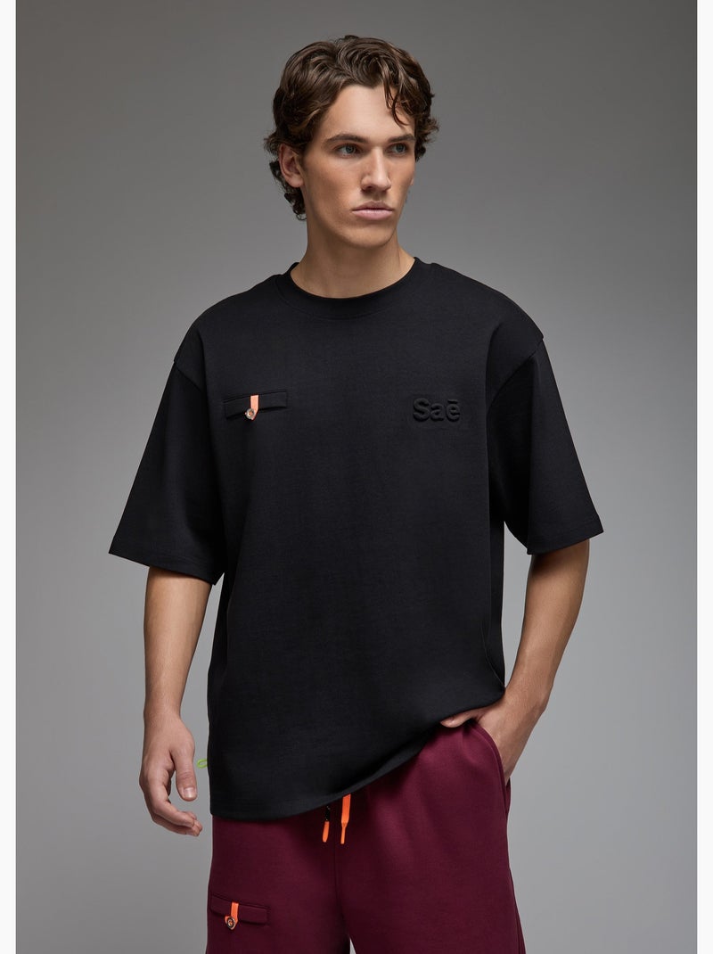 T-shirt hako  homme - sae paris Noir - Kiabi