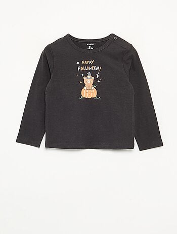 T-shirt 'Halloween' manches longues
