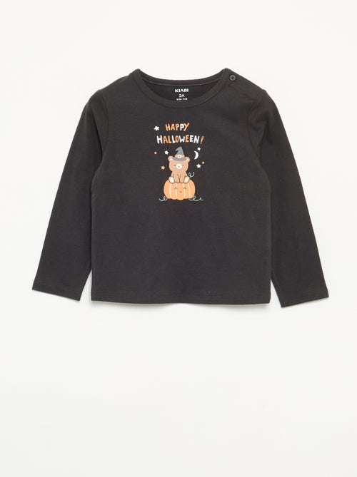 T-shirt 'Halloween' manches longues - Kiabi T-shirt 'Halloween' manches longues - Kiabi
