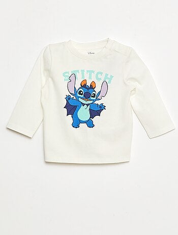 T-shirt Halloween 'Tic et tac' en coton