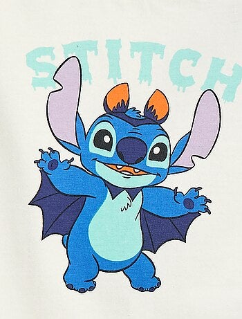 T-shirt Halloween 'Tic et tac' en coton