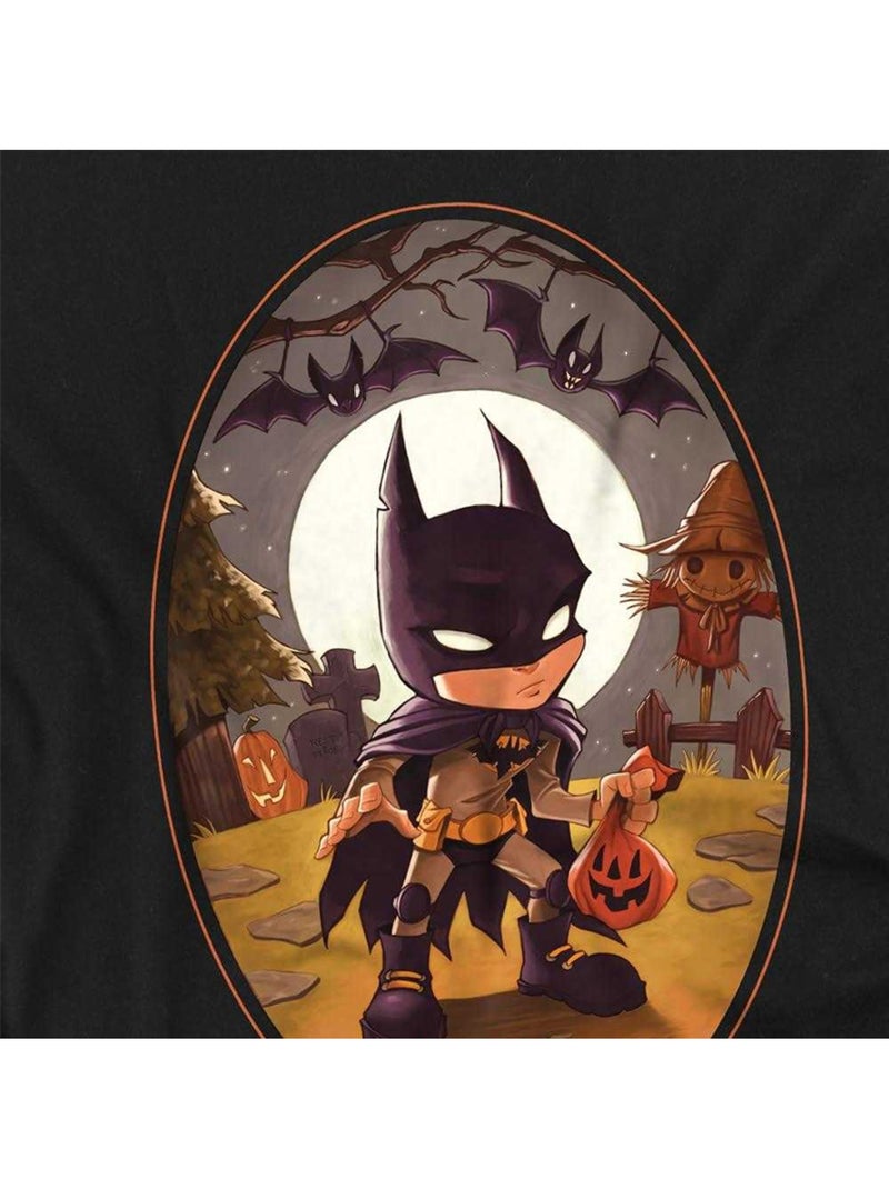 T-shirt halloween trick or treat - batman Noir - Kiabi
