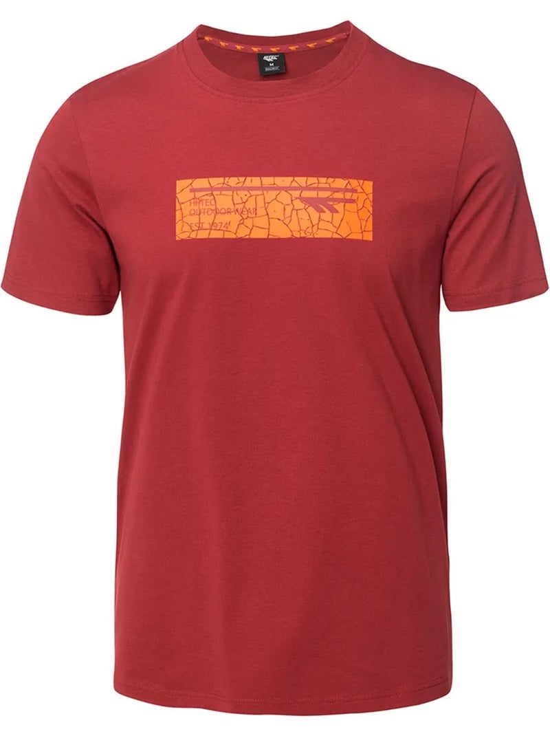 T-shirt hamiloni - hi-tec Bordeaux - Kiabi