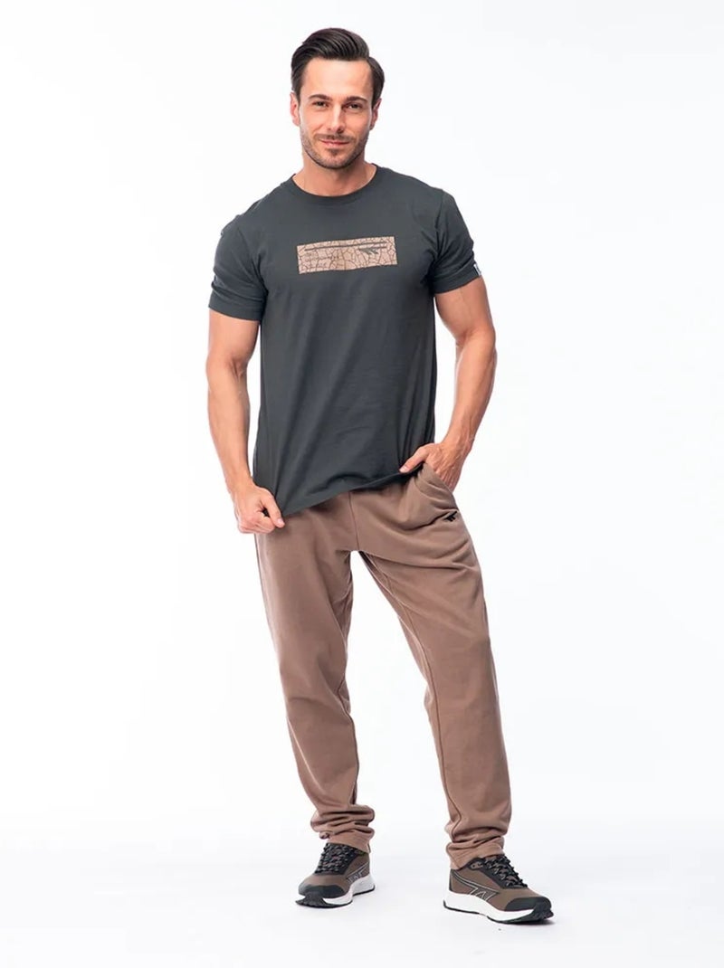 T-shirt hamiloni - hi-tec Marron foncé - Kiabi