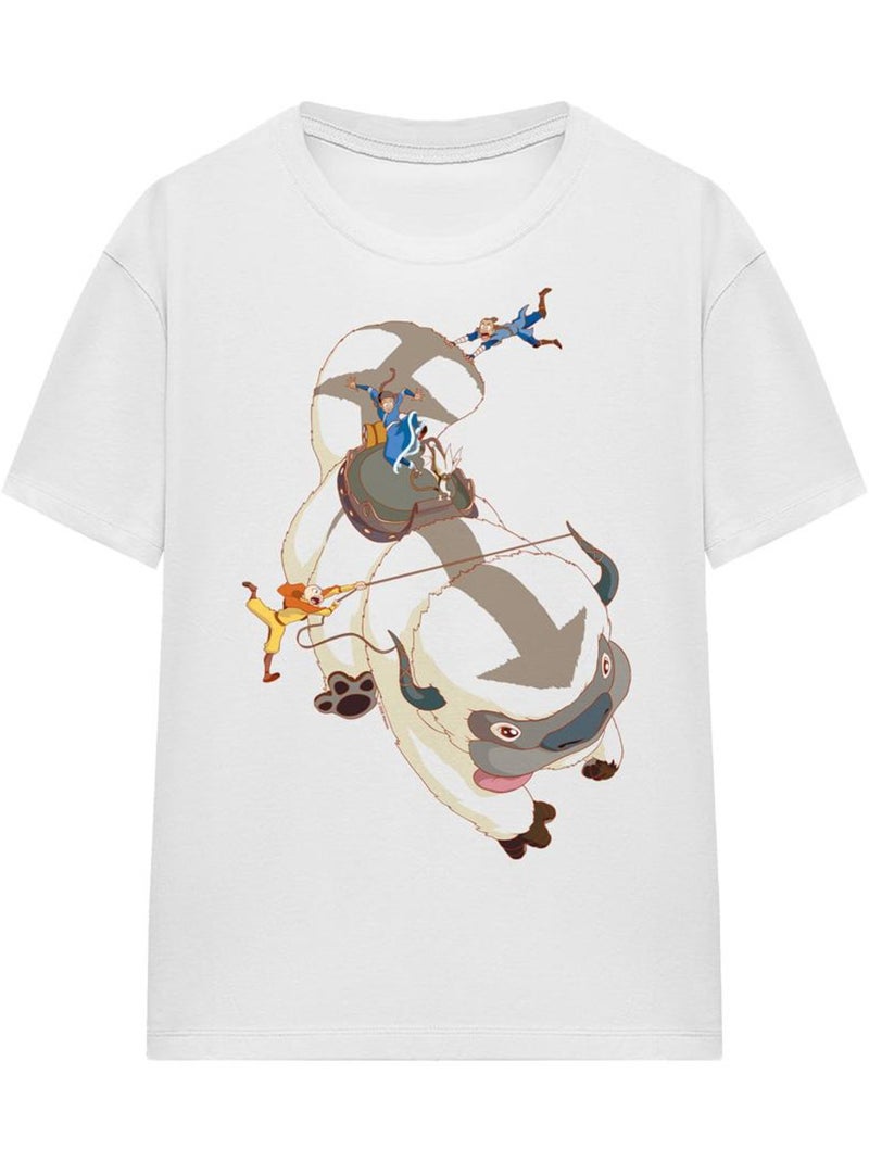 T-shirt hang on - avatar: le dernier maître de l'air Blanc - Kiabi