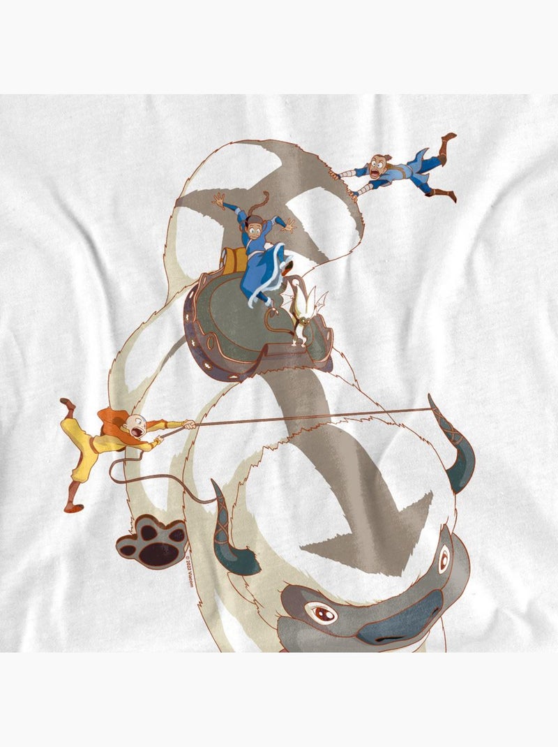 T-shirt hang on - avatar: le dernier maître de l'air Blanc - Kiabi