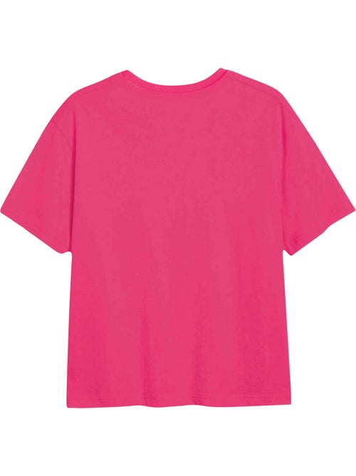 T-shirt happy vibes - les trolls (poppy) - Kiabi