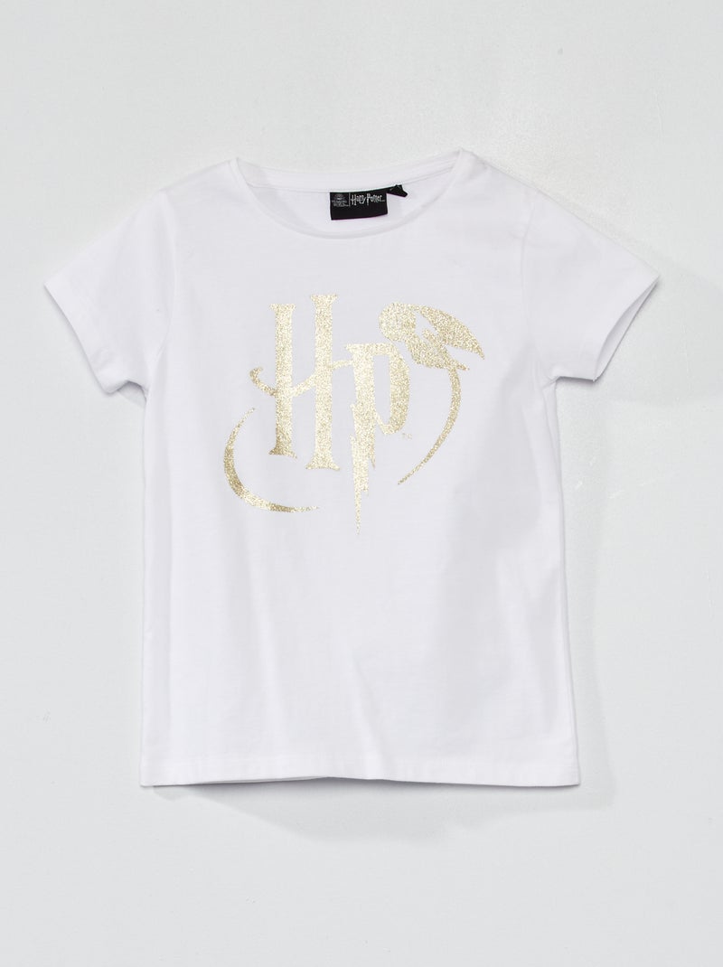 T-shirt 'Harry Potter' blanc - Kiabi
