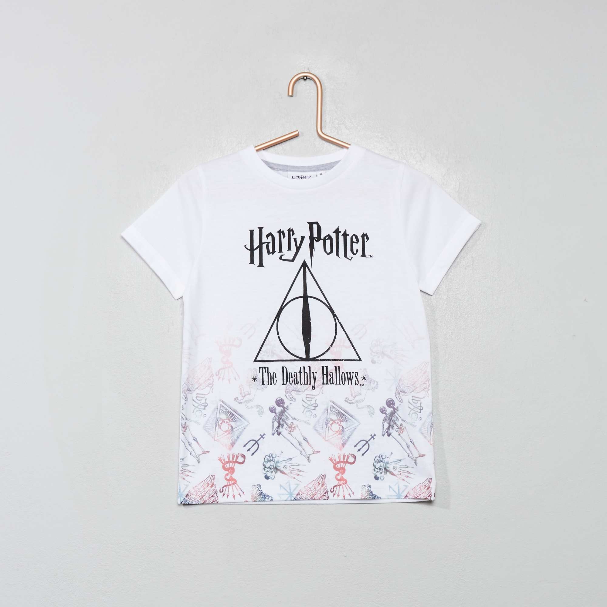 Harry Potter - T-shirt WIZARD IN TRAINING - Gris Chiné - Kiabi - Nu