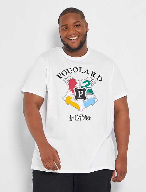 T-shirt 'Harry Potter'                             blanc 
