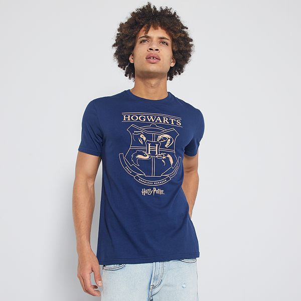 T Shirt Harry Potter Homme Bleu Marine Kiabi 13 00