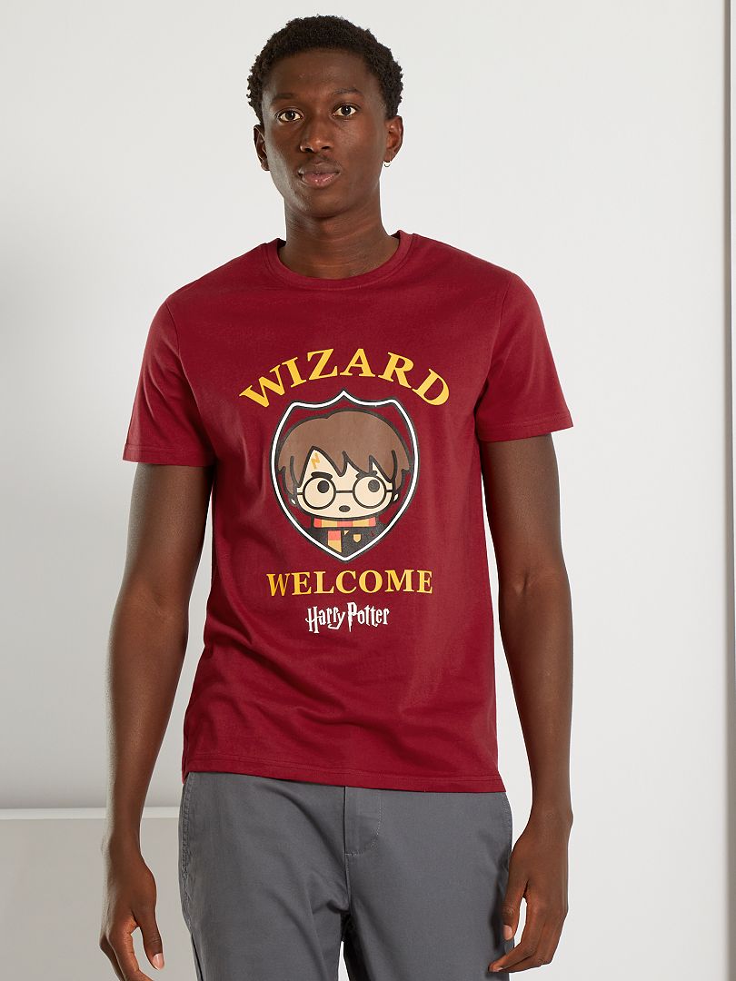 T-shirt 'Harry Potter' bordeaux - Kiabi