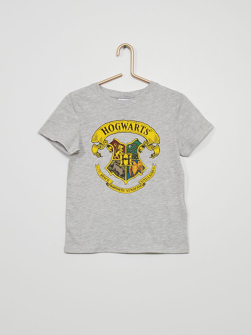 T-shirt 'Harry Potter' gris chiné - Kiabi