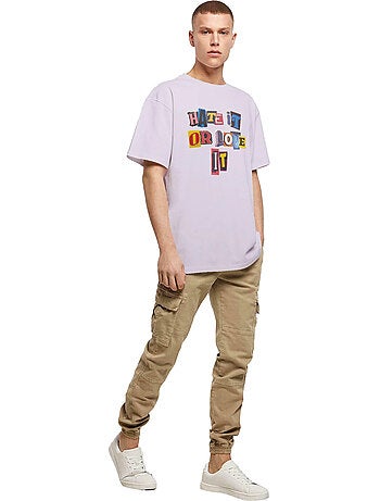 T-shirt hate it or love it - mister tee