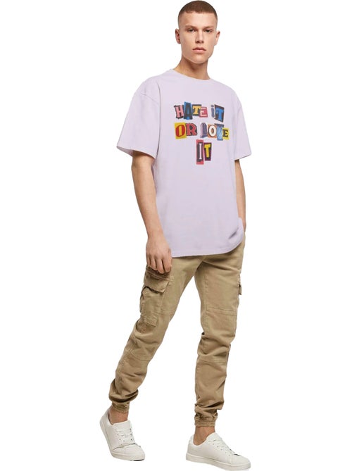 T-shirt hate it or love it - mister tee - Kiabi