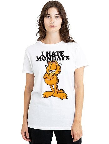 T-shirt hate mondays - garfield