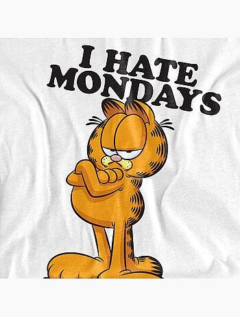 T-shirt hate mondays - garfield