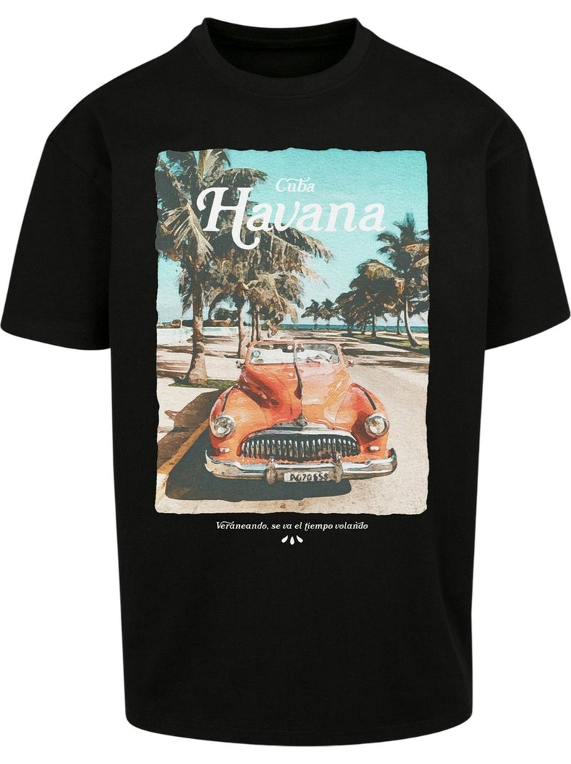 T-shirt havana vibe - mister tee Noir - Kiabi