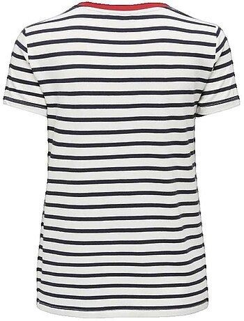 T-shirt Heart imprimé Only