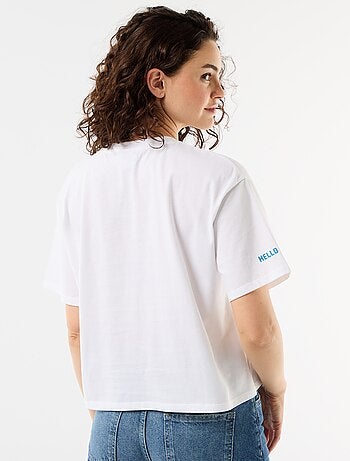 T-shirt 'Hello Kitty' à manches courtes