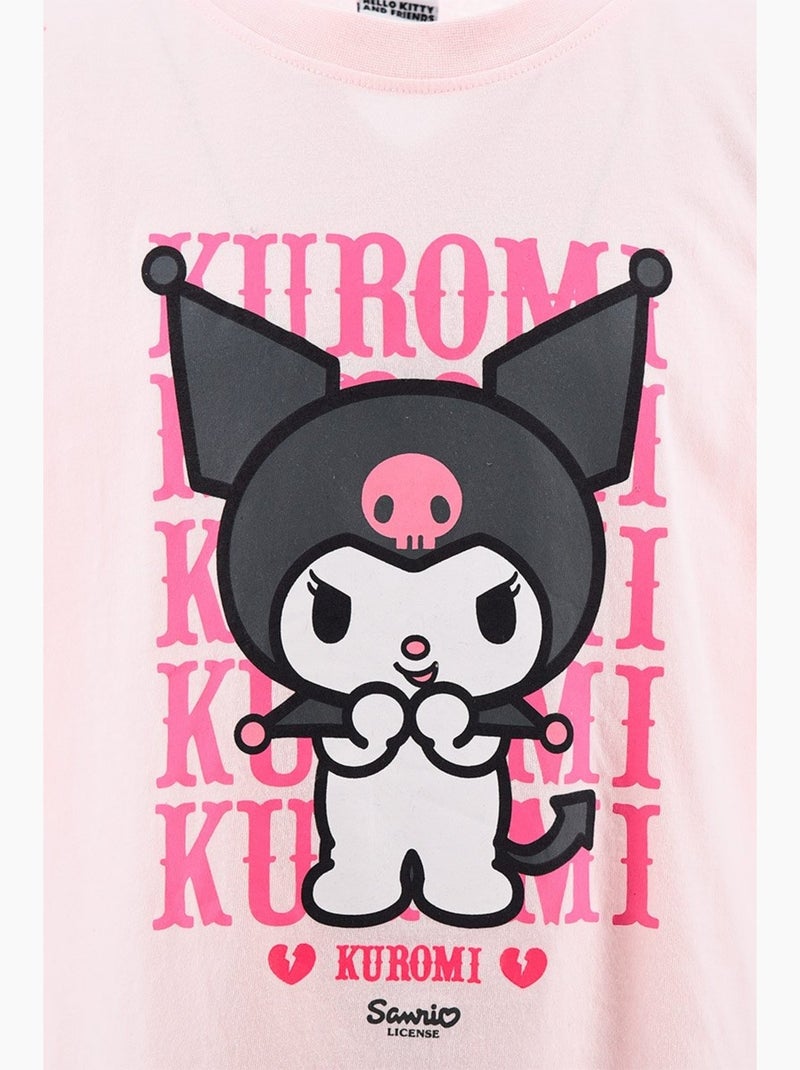 T-Shirt Hello Kitty | Licence Officielle Rose - Kiabi