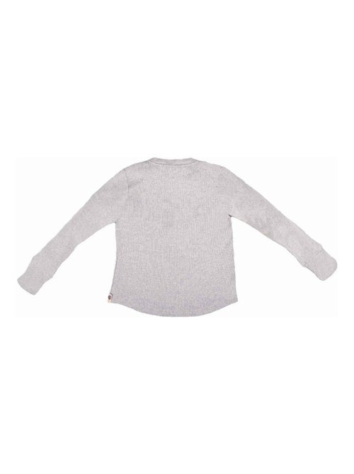 T-shirt Henley    Manches Longues  AUGUSTIN - La Faute à Voltaire - Kiabi