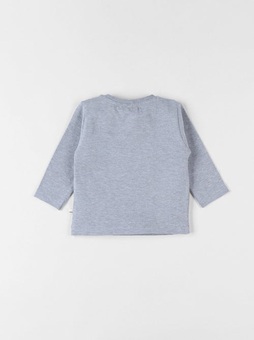 T-shirt hérisson, chiné Noukie's - Kiabi