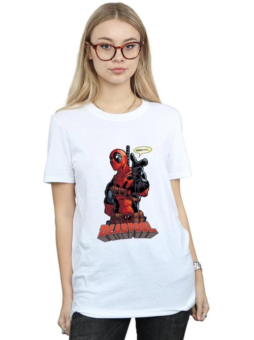 T-shirt hey you - deadpool (deadpool) - Kiabi T-shirt hey you - deadpool (deadpool) - Kiabi
