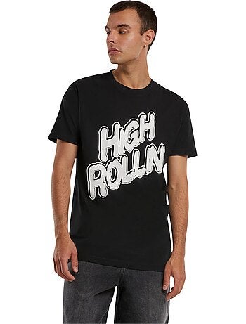 T-shirt high rollin - mister tee