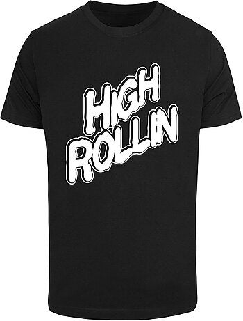 T-shirt high rollin - mister tee