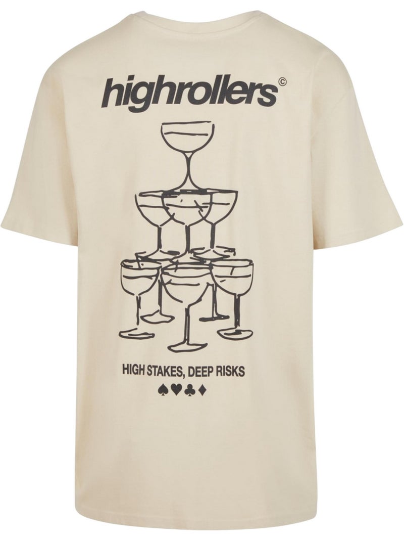 T-shirt highrollers - mister tee Beige - Kiabi